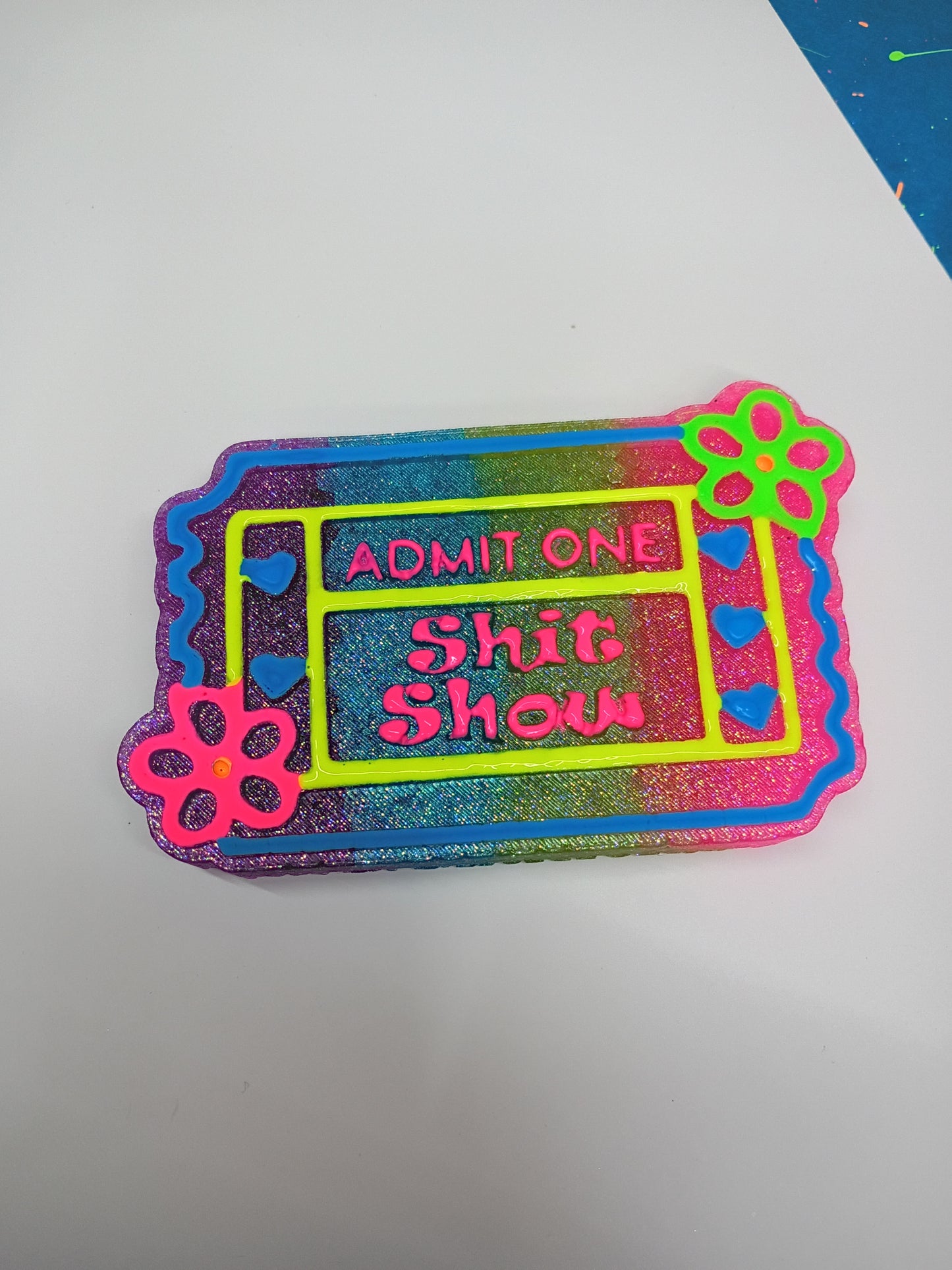 Sh*t Show ticket Freshie- Adult car freshener