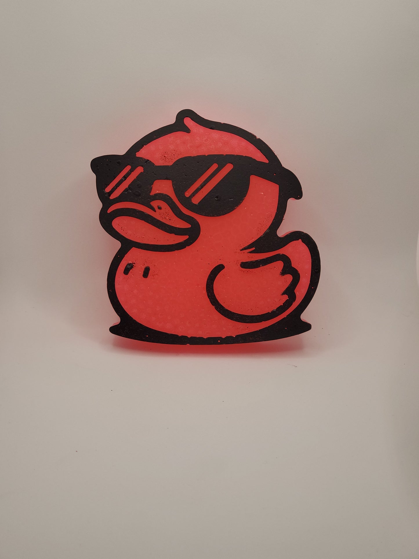 Hot Pink Duck with Sunglasses