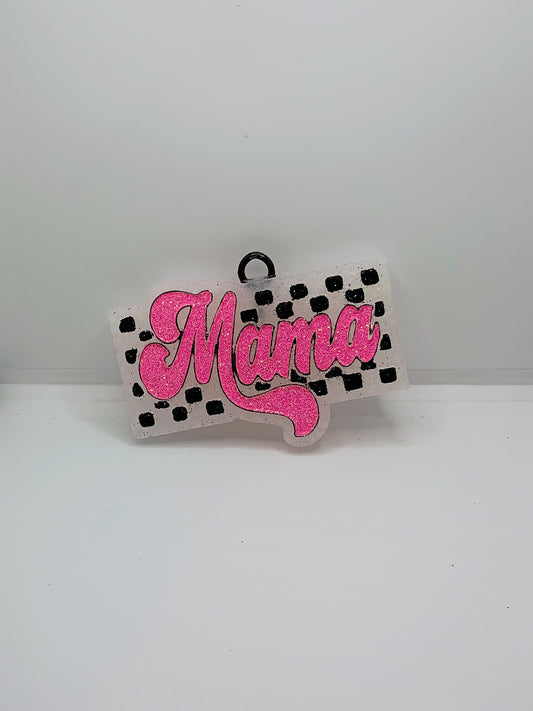 Mama Checkered Freshie-Car freshener