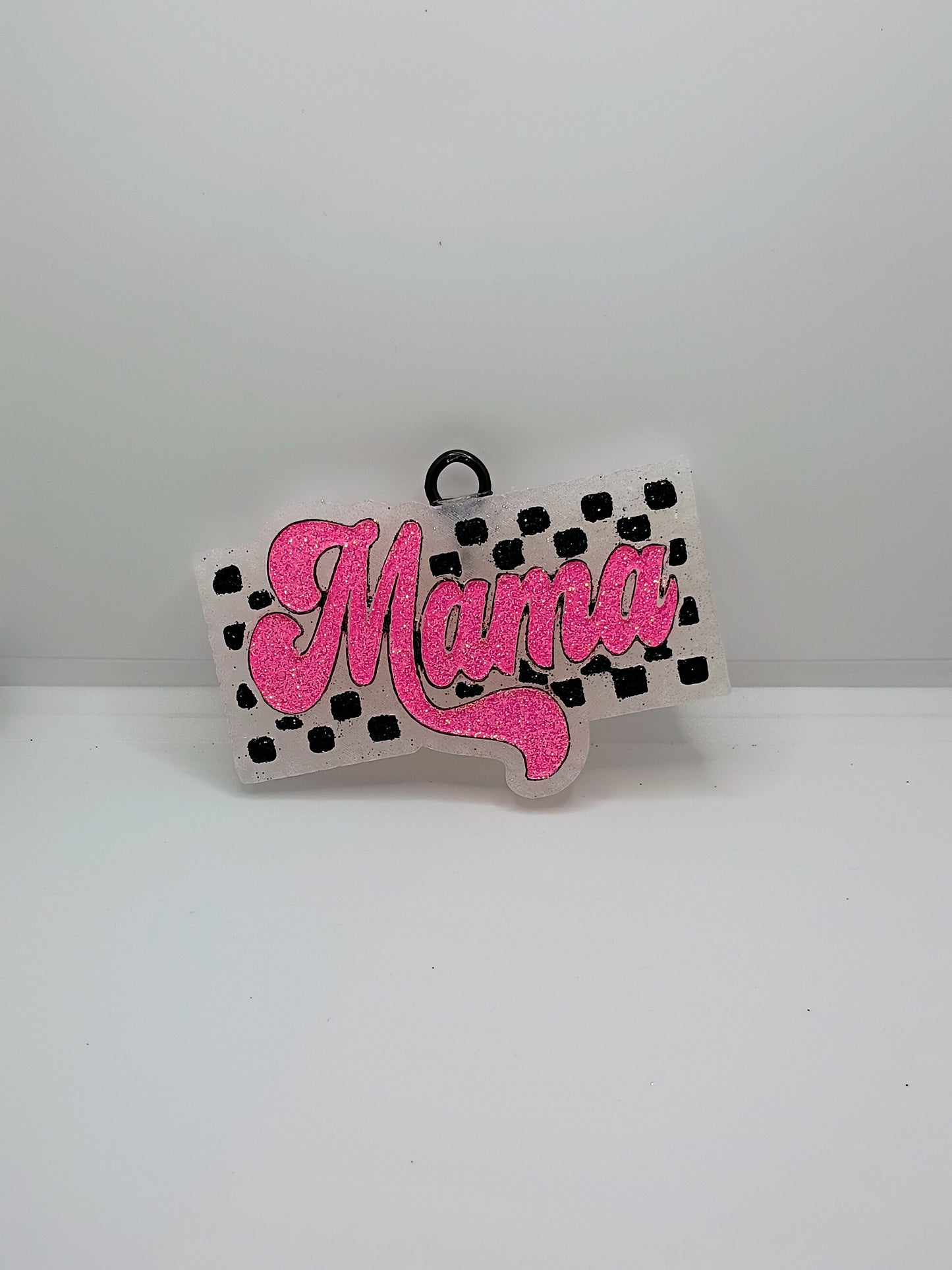 Mama Checkered -Hot pink- Car Freshener-Freshie Freshie