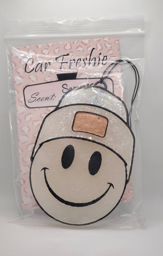 Winter Hat Happy Face