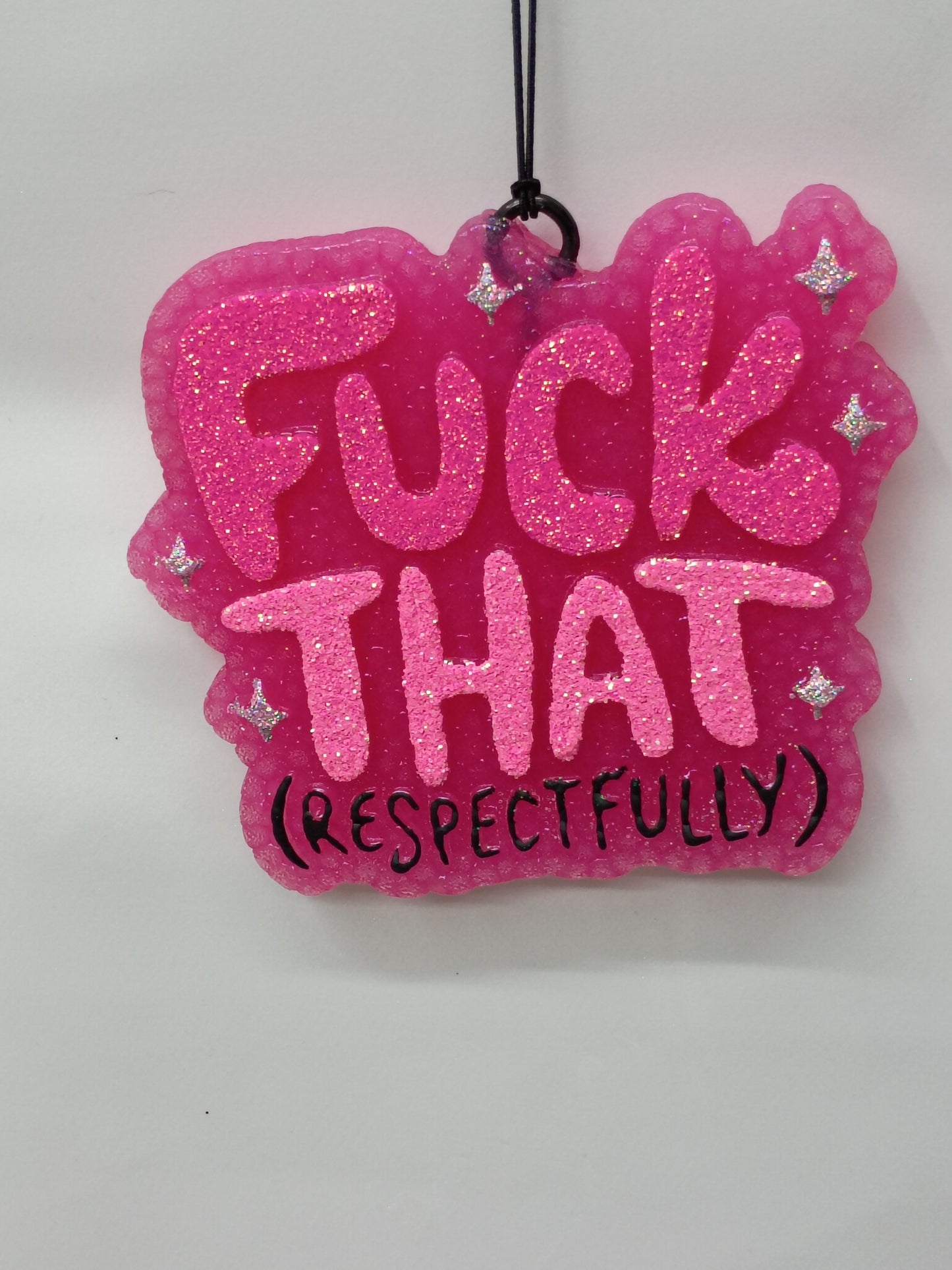 F That ( Respectfully) Car Freshener-Freshie