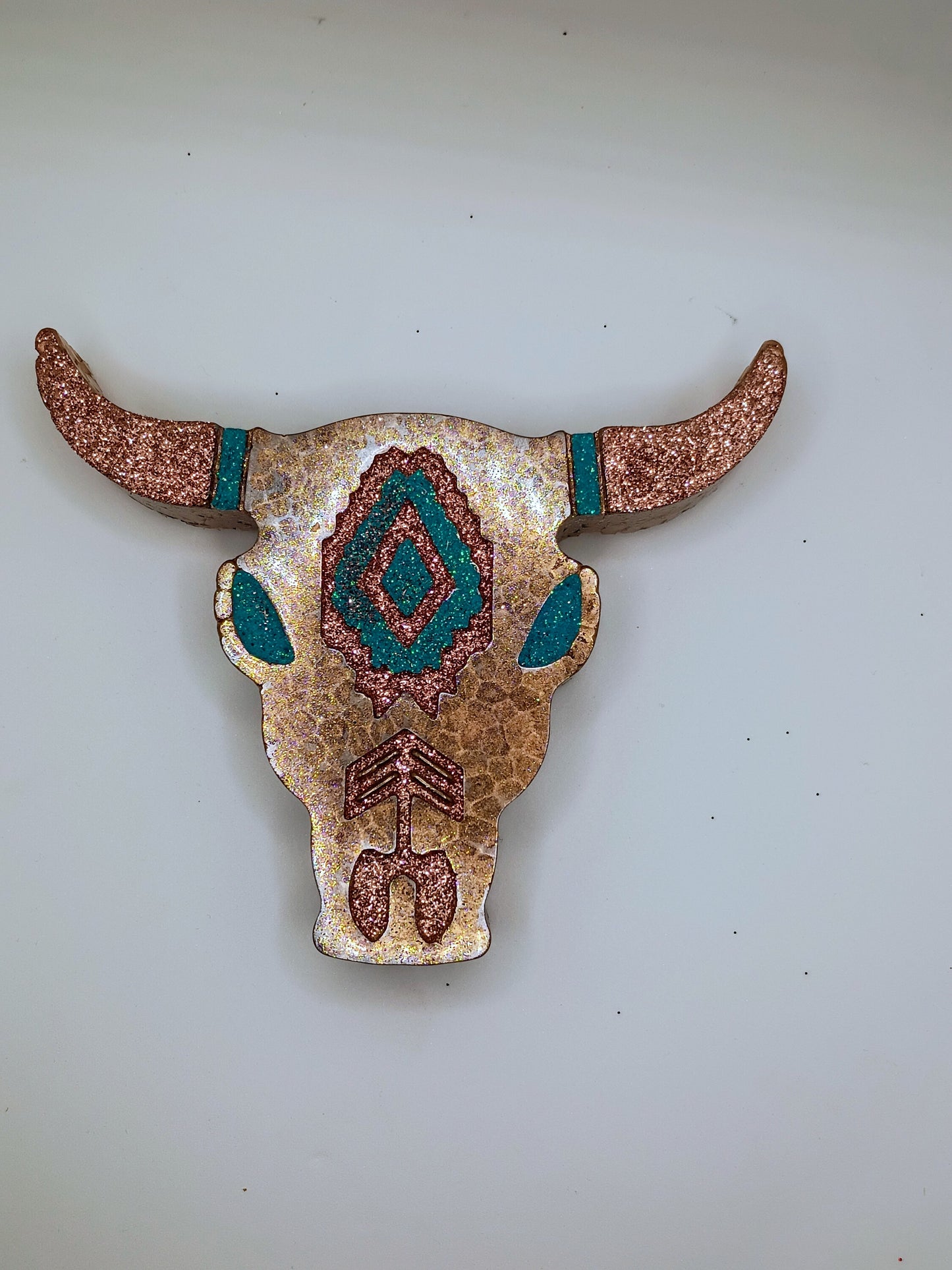Bull Head Freshie - Western decorated Bull Head Car Freshener