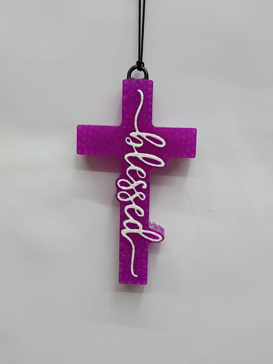 Blessed Cross Freshie-Car freshener