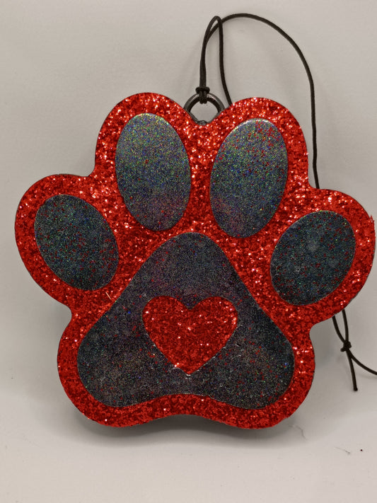 Paw Print Car Freshener-Freshie