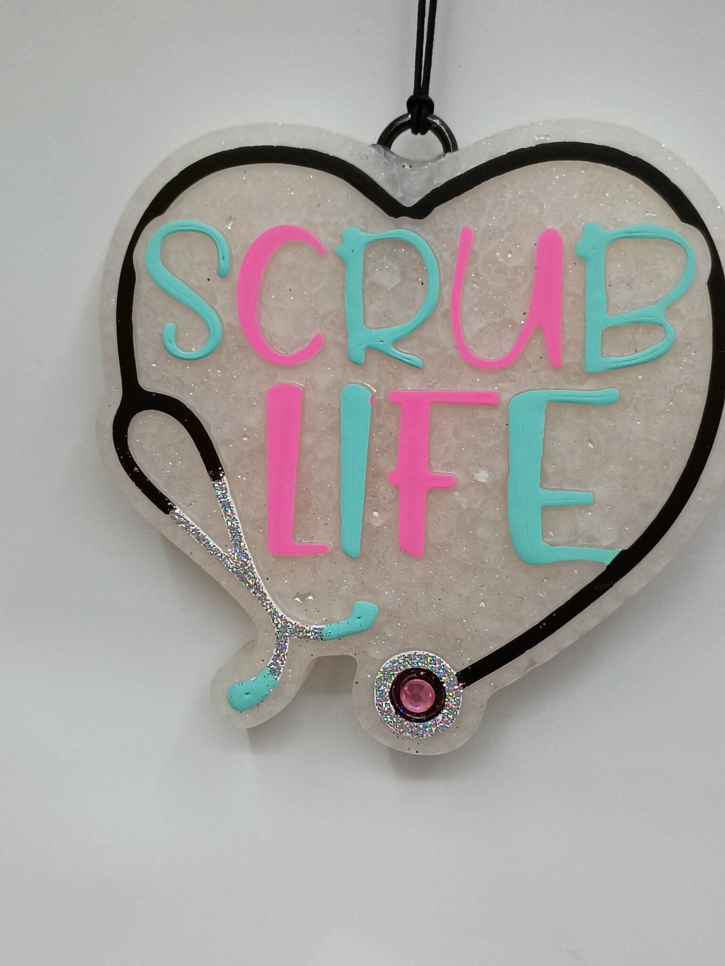 Scrub freshie-car freshener