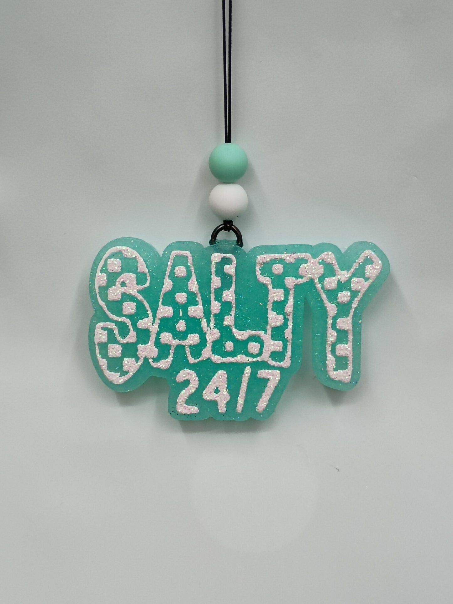 Salty 24/7 Freshie checkered design -car freshener