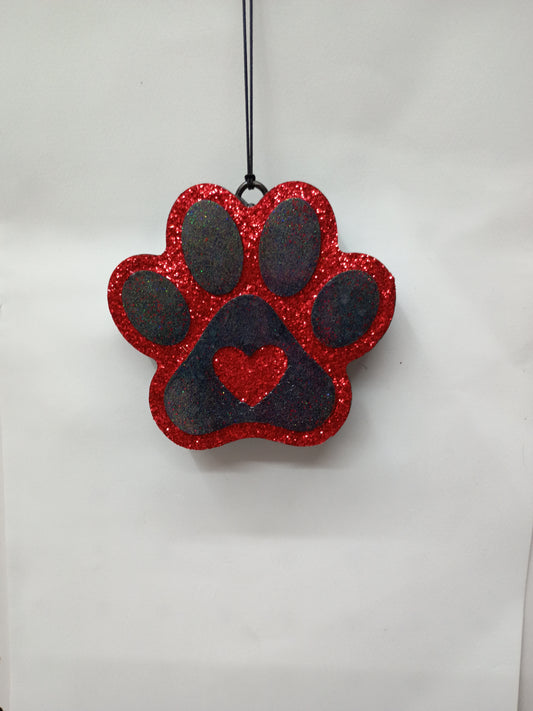 Paw Print Car Freshener-Freshie