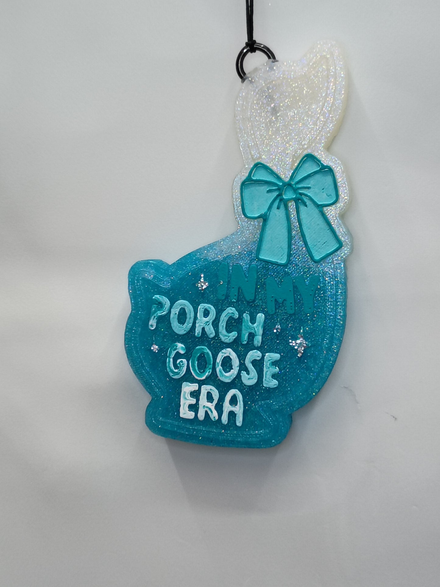 In my Porch Goose Era Freshie