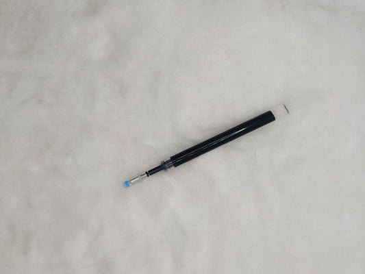 Retractable Gel Pen Refills, Black Rollerball Gel Ink Pens Refills, 0.7mm Fine Point for Writing Journaling Taking Notes School Office Home